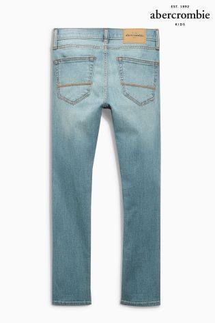 Abercrombie & Fitch Light Wash Super Skinny Jean